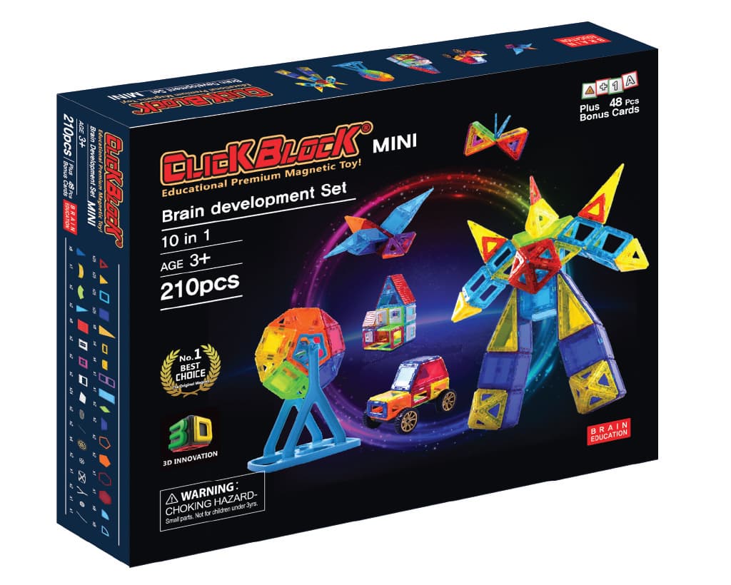 Click Block_ Magnet educational toy Brain Development Set